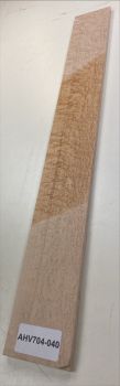 Fretboard Bird's Eye Maple white 720x81x11mm Unique Piece #040